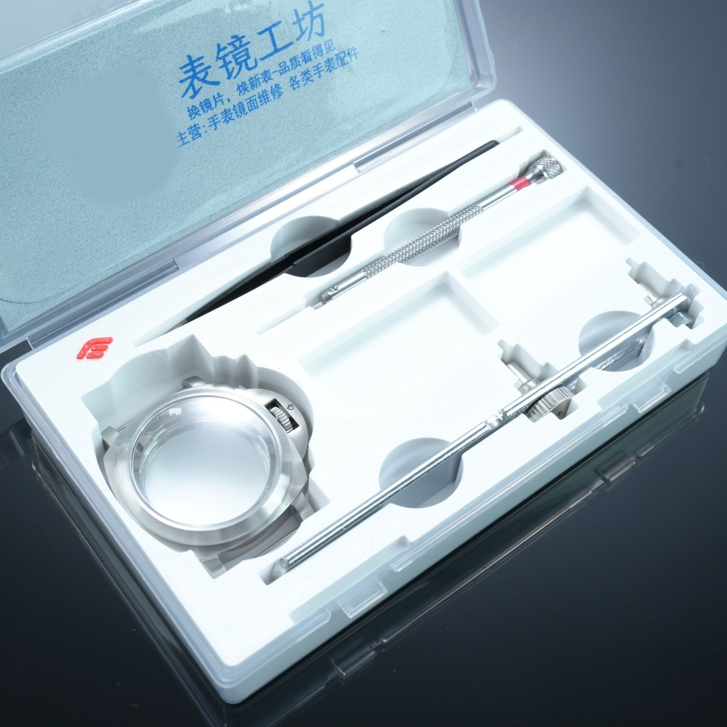 For NH35 NH36 Movement Solid Stainless Steel Watch Case with Sapphire Crystal