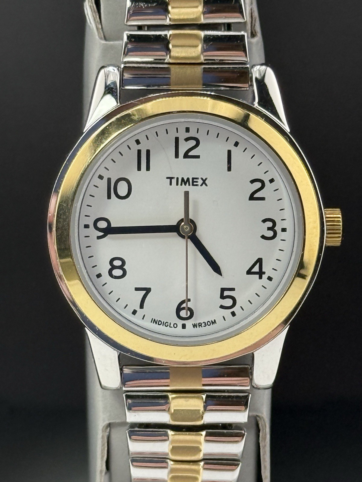 Timex® Women’s Two Tone Expansion Watch – T2N068- New!!
