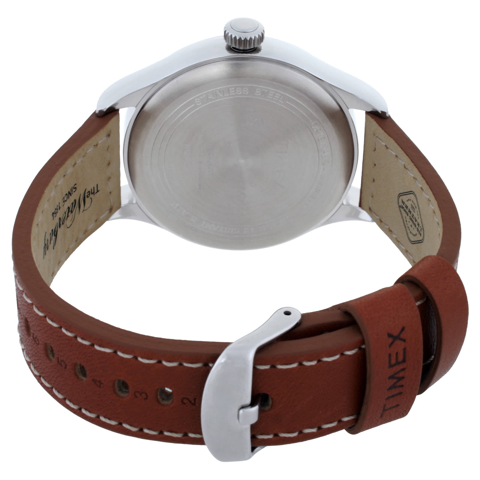 Timex Waterbury Heritage Traditional Quartz Black Dial Unisex Watch TW2P84000