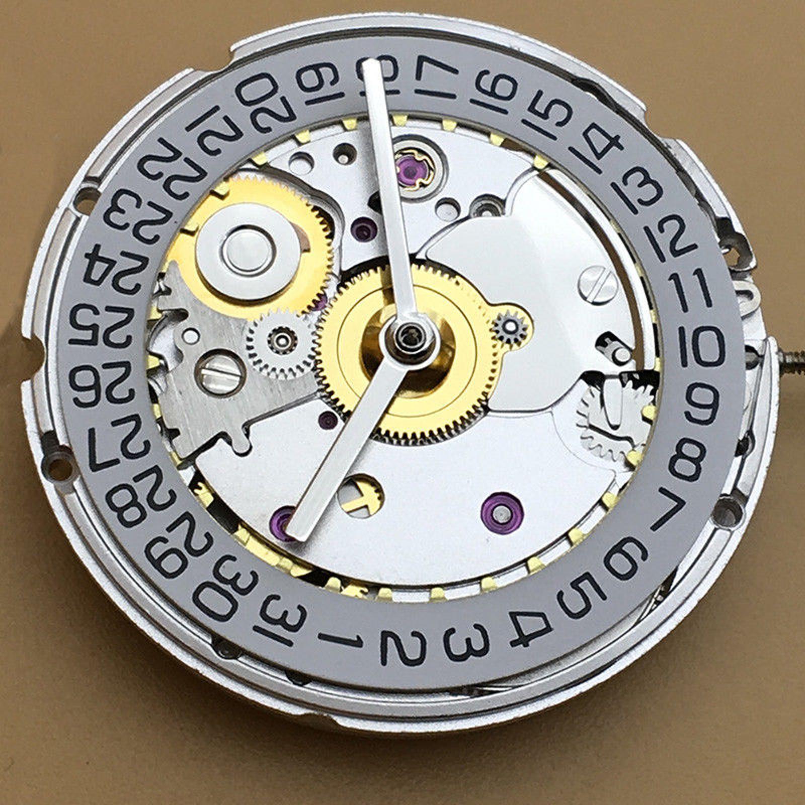 White/Gold Retro Clone 25 Jewels Automatic Watch Movement For ETA 2824 2824-2 B
