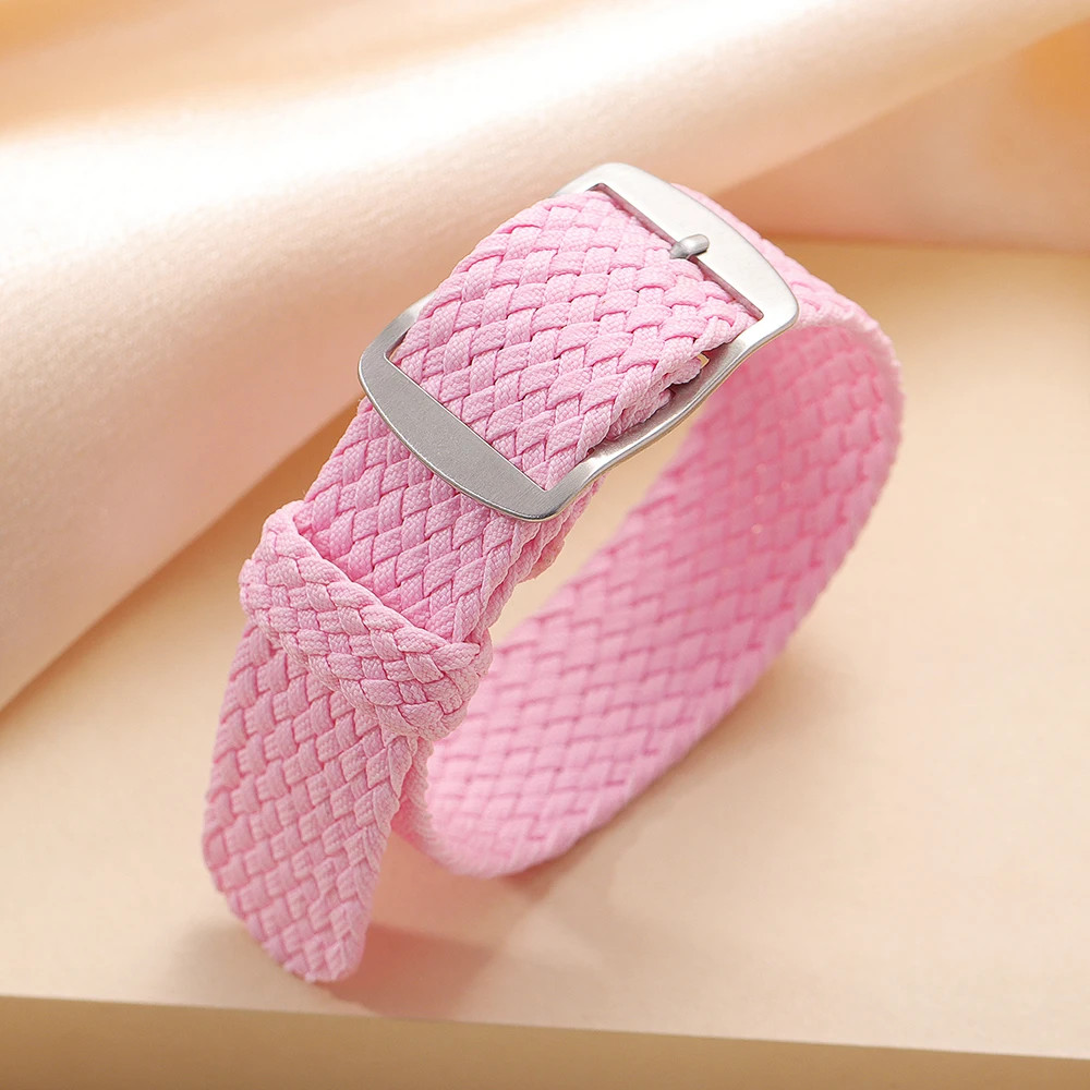 14Mm 16Mm 18Mm 20Mm 22Mm Nylon Woven Canvas Watch Band for Perlon for Omega Stra