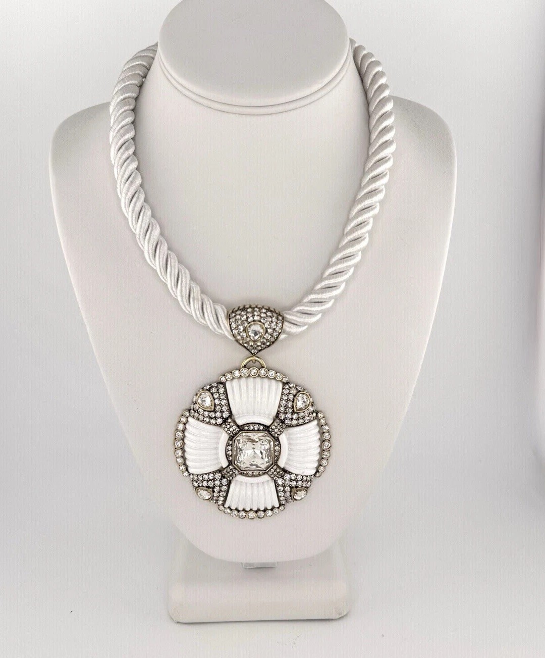 Signed Heidi Daus Sold Out Swarovski Necklace