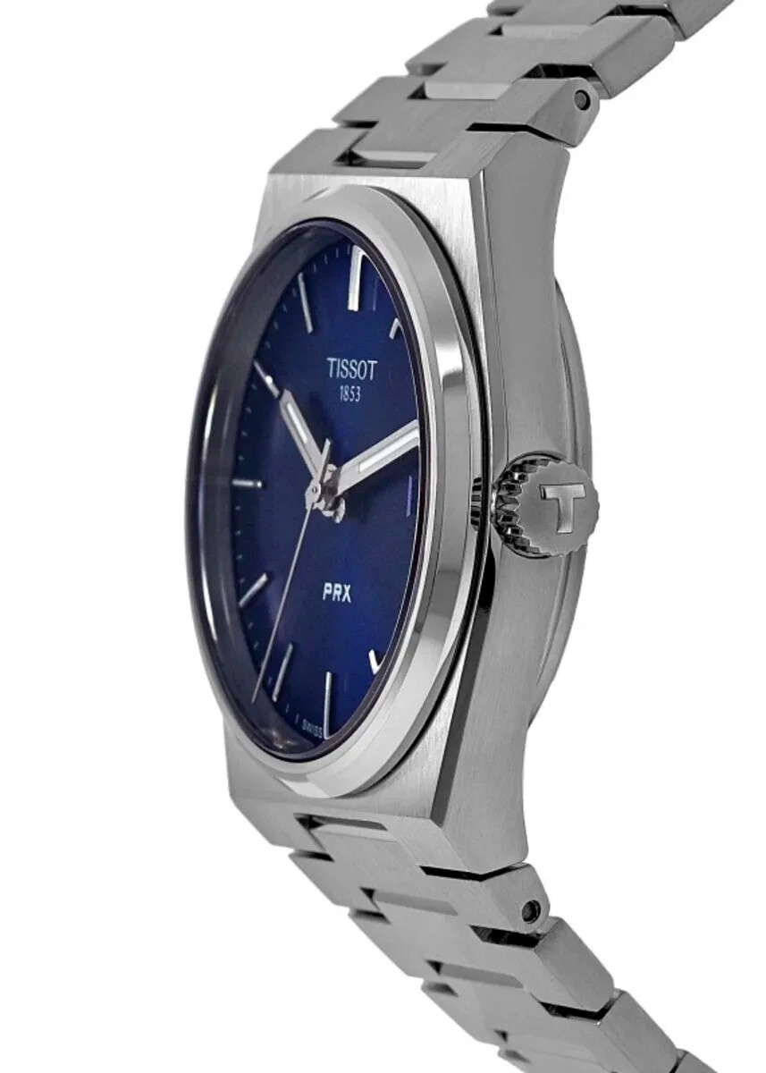 Tissot PRX Blue Dial Quartz 35mm Ladies Watch T1372101104100