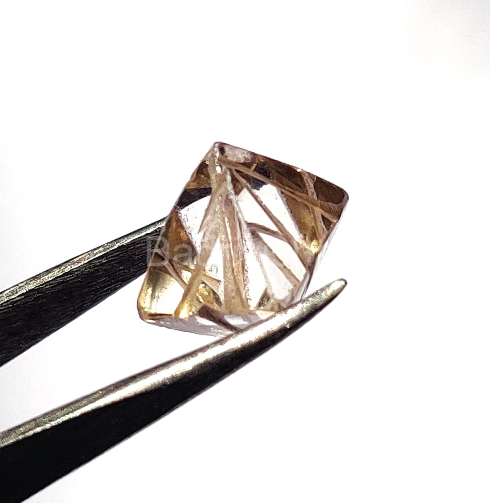 Raw Diamond 4.01Ct D-Color Certified Colorless CVD Loose Gemstone FL-Clarity EKU