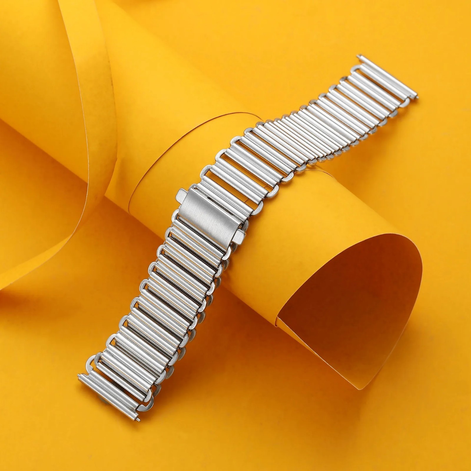 18mm 20mm 22mm Stainless Steel Watch Strap Quick Release Metal Bonklip Bracelet