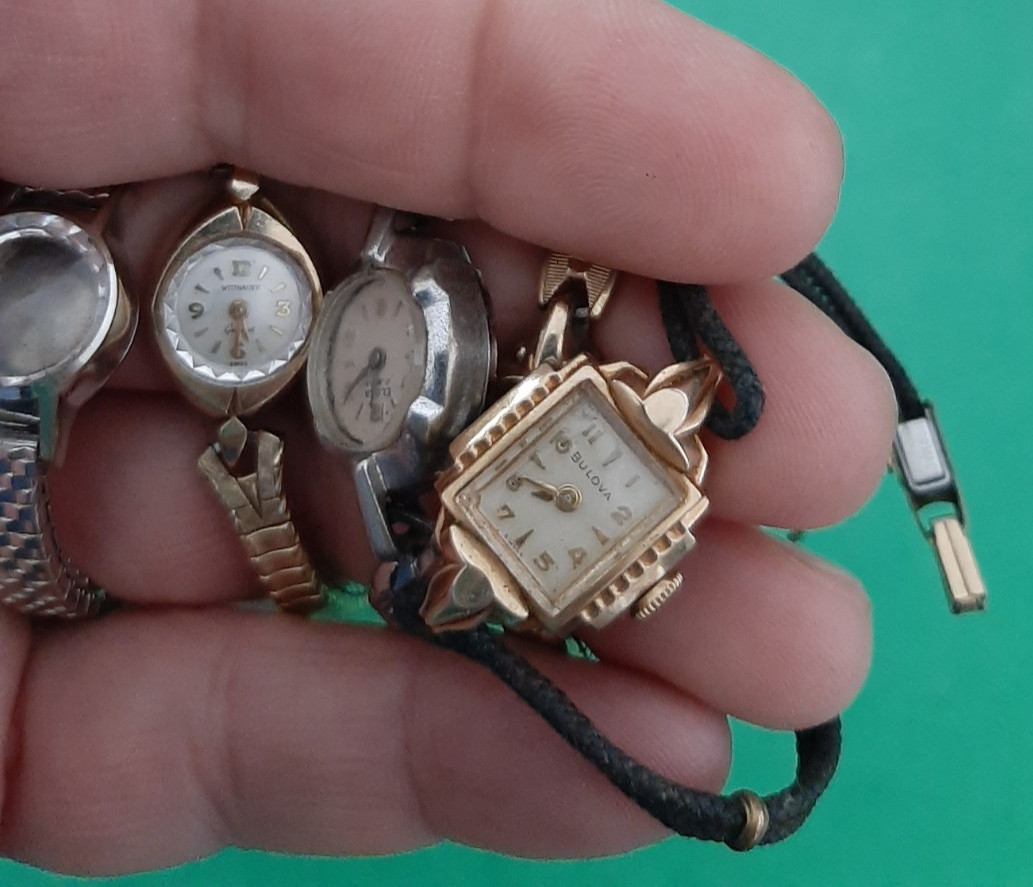 670 Grams GOLD Filled Rolled Wrist Watch Band Recovery Repair Scrap Lot Bulova