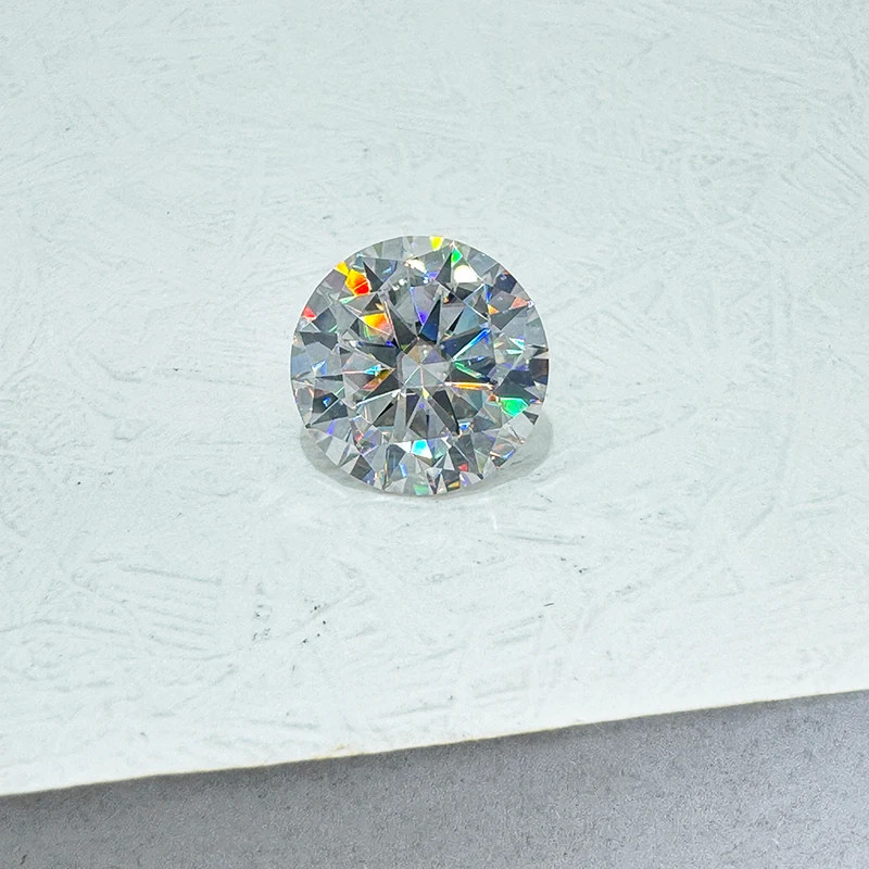 GRA Certified Loose Moissanite Round Stones D VVS1 All Sizes Wholesale Price