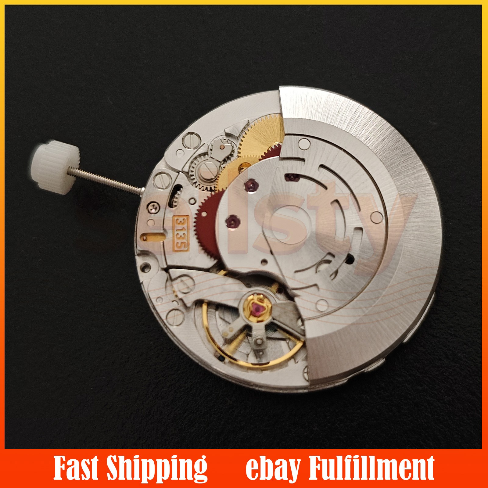 1PC Automatic Mechanical Movement Small Disc Fit Sub Series Top VR3135 W/letter