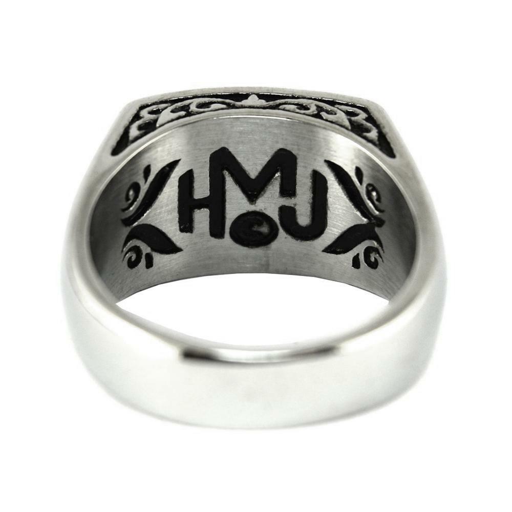 Unisex Stainless Steel ARMY Ring sizes 5 – 15 / 63
