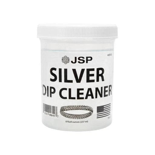 Sterling Silver Dip Cleaner Tarnish Remover 925 Jewelry Cleaning Solution 8oz