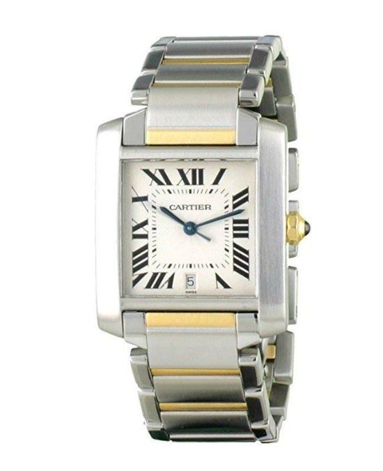 Cartier Tank Francaise 28x33mm W51005Q4 Stainless Steel Unisex Watch