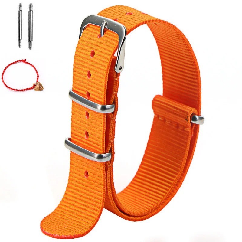 1pcs Nylon Strap 16mm 18mm 20mm 22mm Nylon Watch Band Replacement Watch Strap