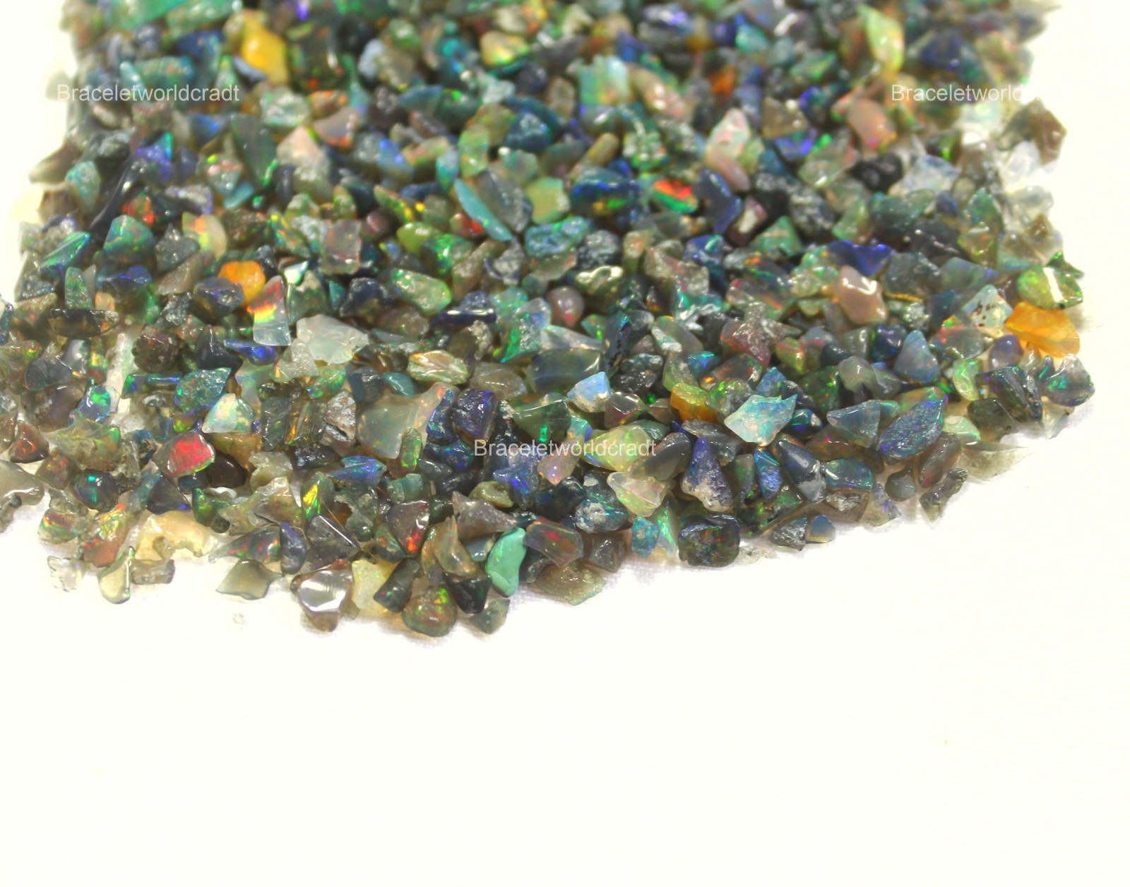 250 Pcs Wholesale Lot Natural Tiny Opal Gemstone Spiritual Rough 1x1x1 mm