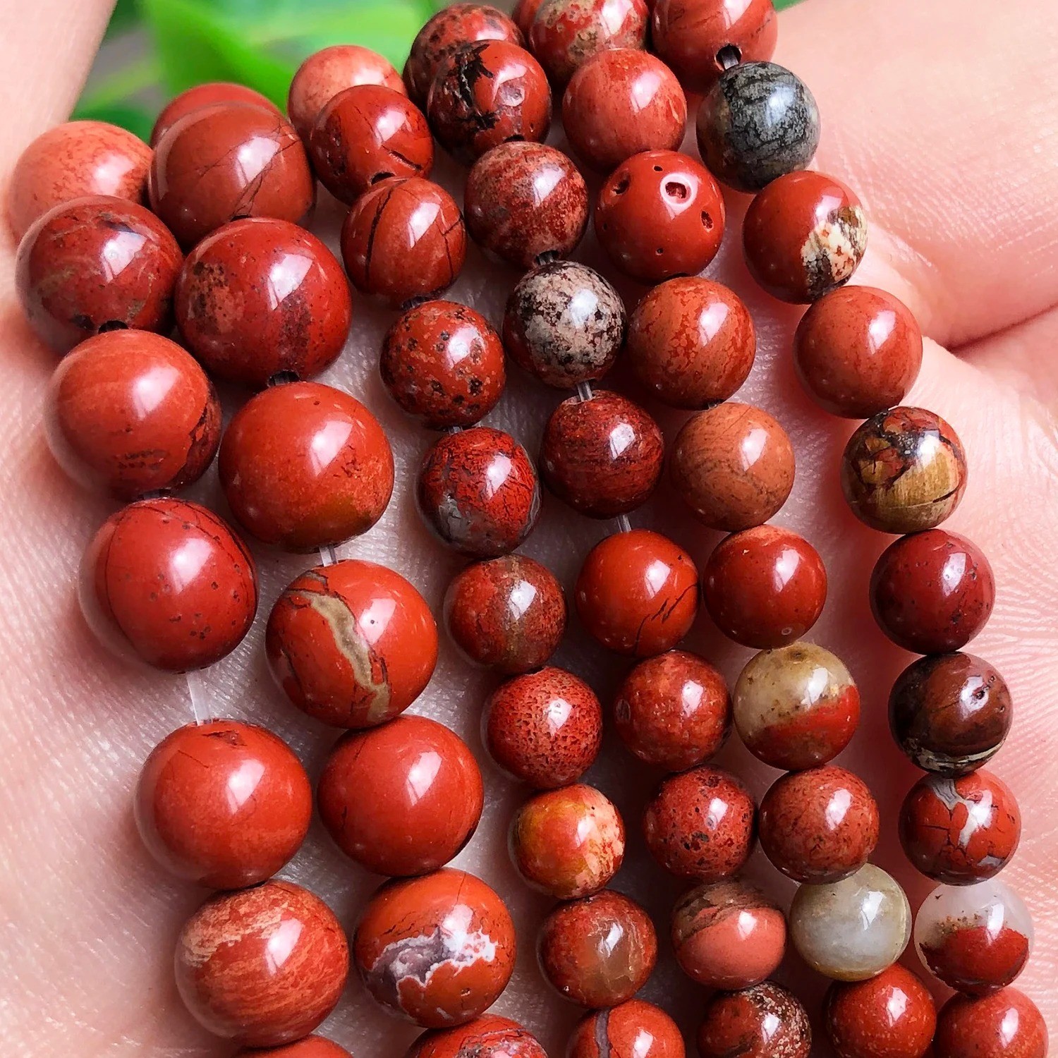 Series I lot natural gemstone spacer loose beads 4mm 6mm 8mm 10mm 12mm stone DIY