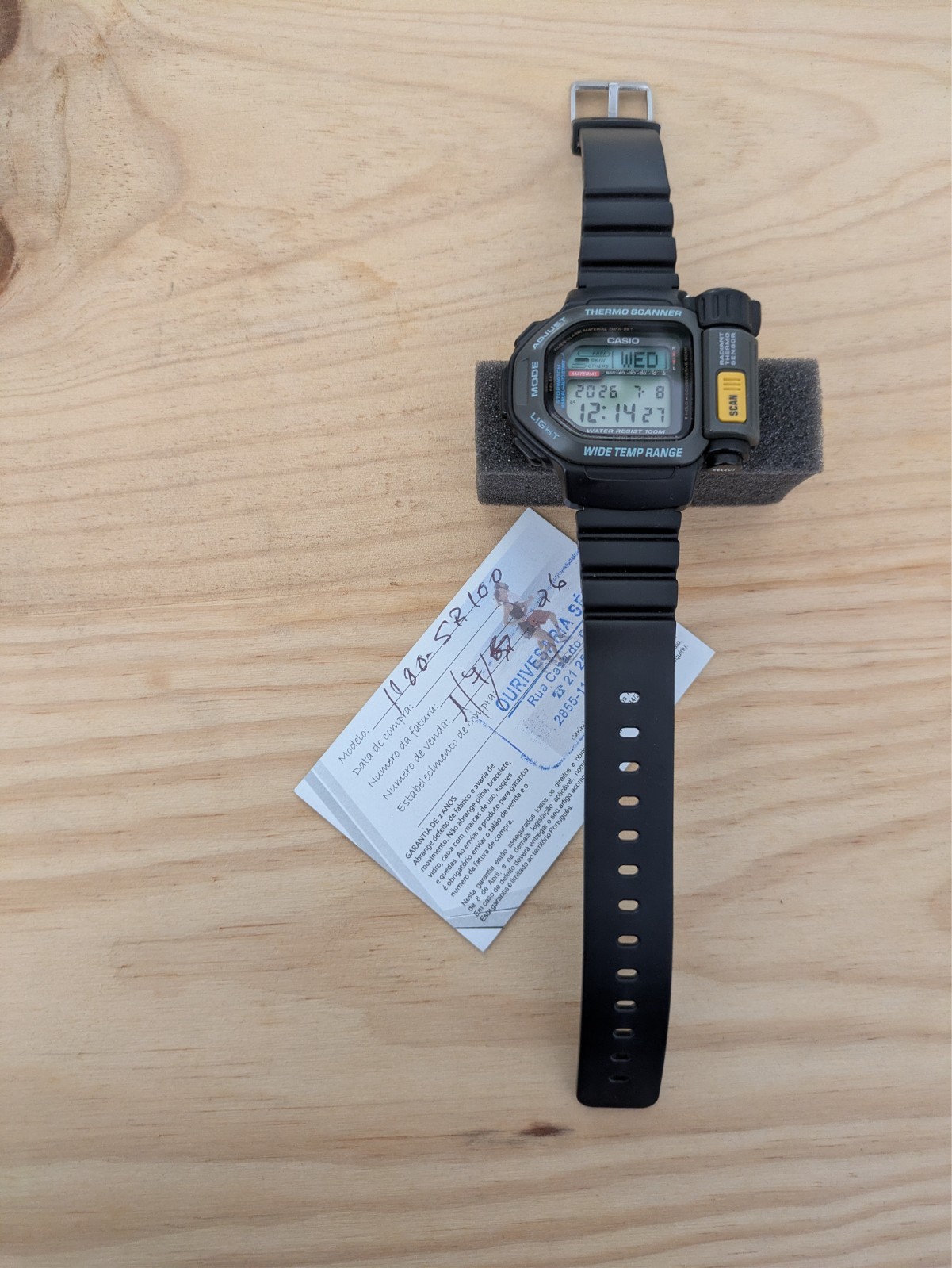 NOS Casio Thermo Scanner TSR 100