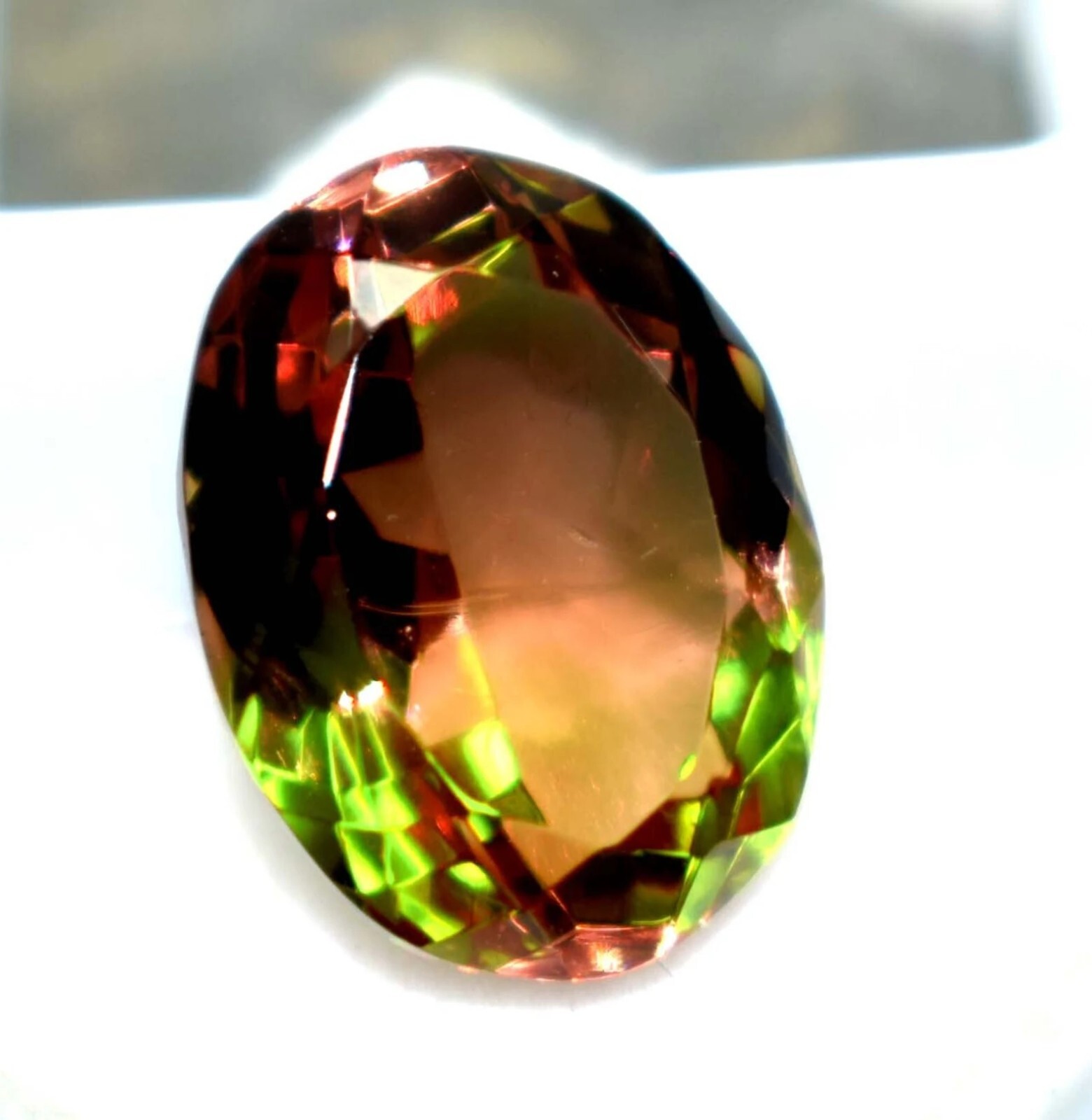 Certified 20.50 Ct Natural Zultanite Color Changing Turkish Oval Loose Gemstone
