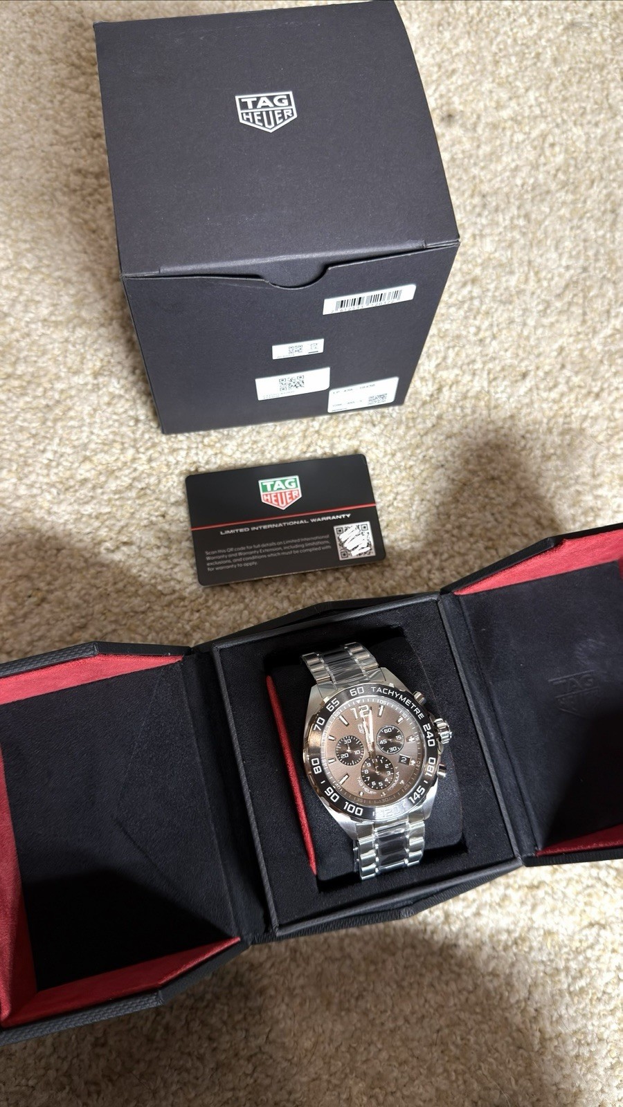TAG HEUER FORMULA 1 CHRONOGRAPH Quartz, 43 mm, Steel CAZ1011.BA0843