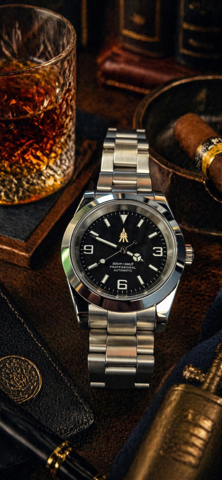 HAVOC Sentinel, 39mm, Stainless, Steel, Sapphire Glass, Automatic Movement,