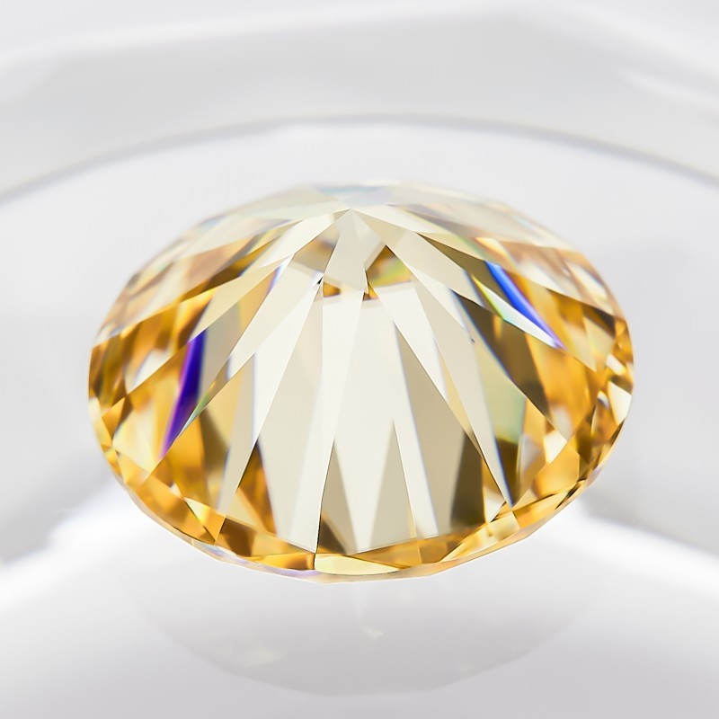 US GRA VVS1 0.5-5ct multicolor Round Cut Loose Moissanites Wholesale Price