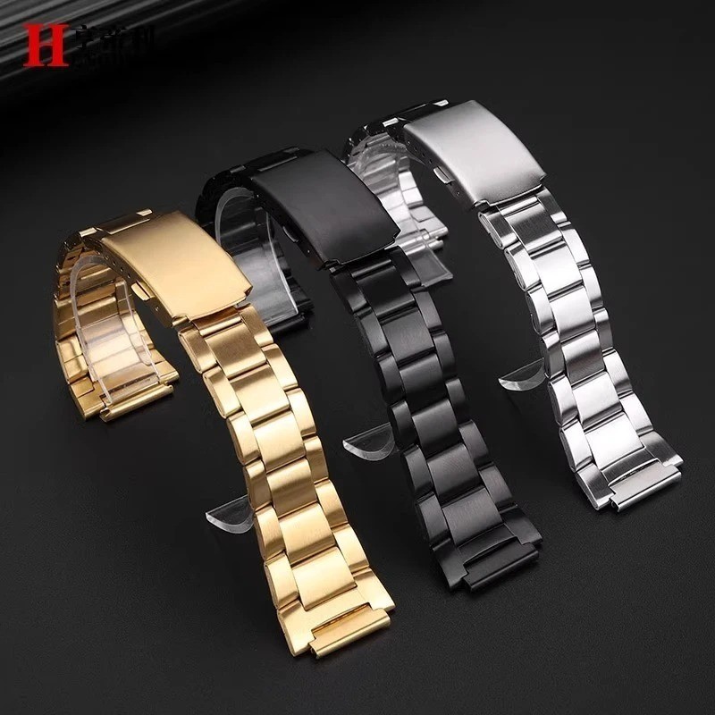 18mm Stainless Steel Watch Band Strap For Casio 3299 AE1200 AE1300 A159 Bracelet