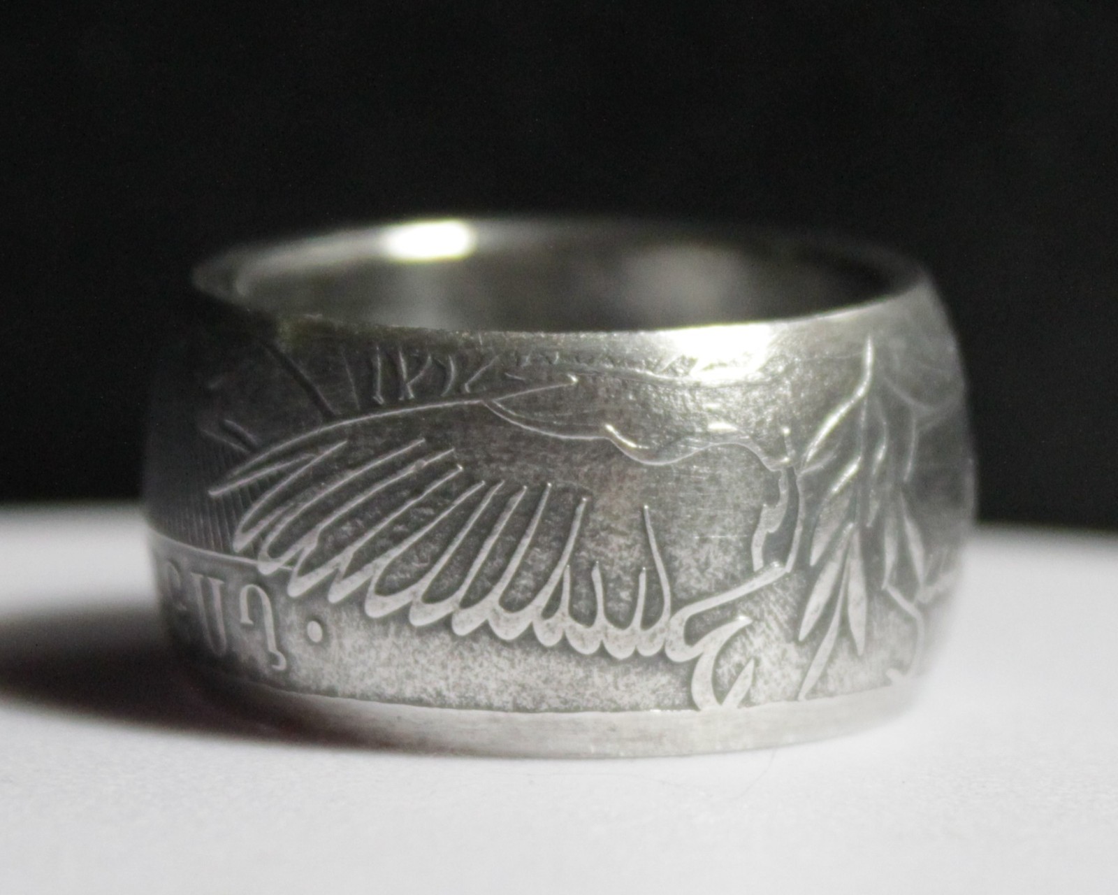 Armenia 500 Drams Noah’s Ark .999 Silver 1 oz Coin Ring Custom Made Size 9 – 15