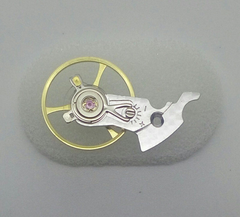 Gold Watch Balance Wheel For ETA 2824 2834 2836-2 Swiss Watch Movement Part US