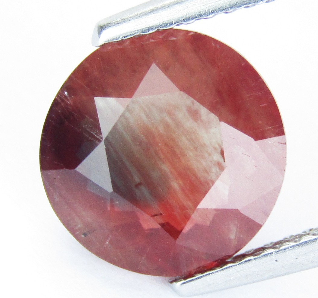 3.07Cts Pretty Natural Andesine 10.2mm Round Cut Loose Gemstone From Congo –VDO