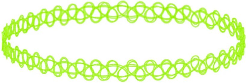 12 PCS Assorted Tattoo Stretch Jewelry Choker Necklaces Classic Gothic Colorful