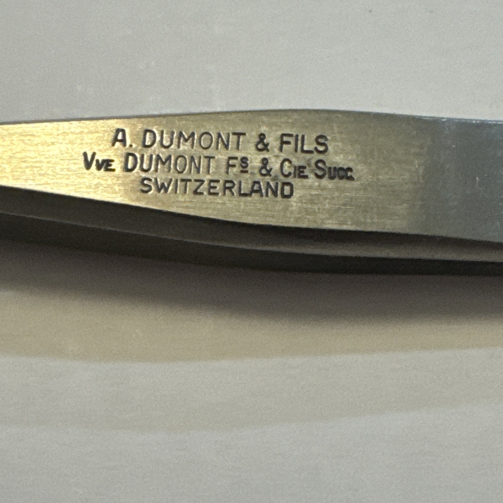 VINTAGE A DUMONT & FILS “3C” TWEEZERS WATCHMAKER / JEWELER TOOL – SWITZERLAND