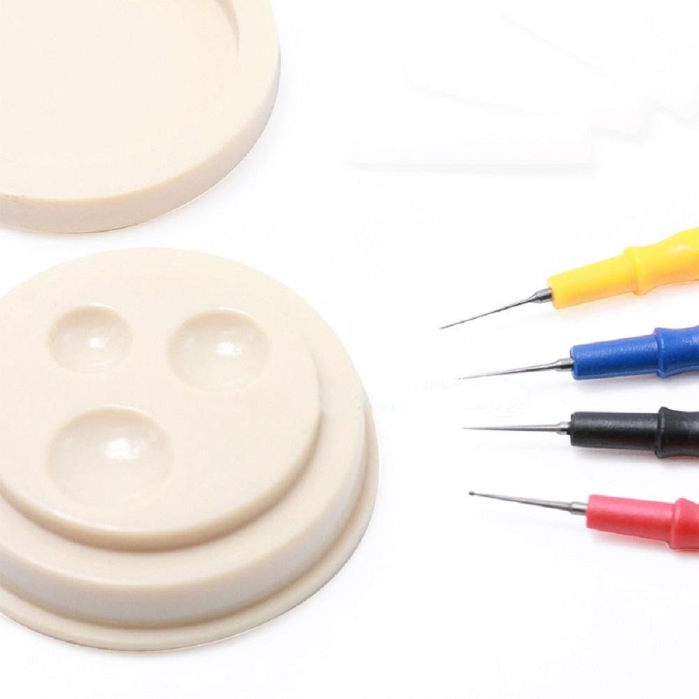 Plastic+Metal Precision Oiler Pen Needle With Oil Cup Watch Clock Repair Tool D