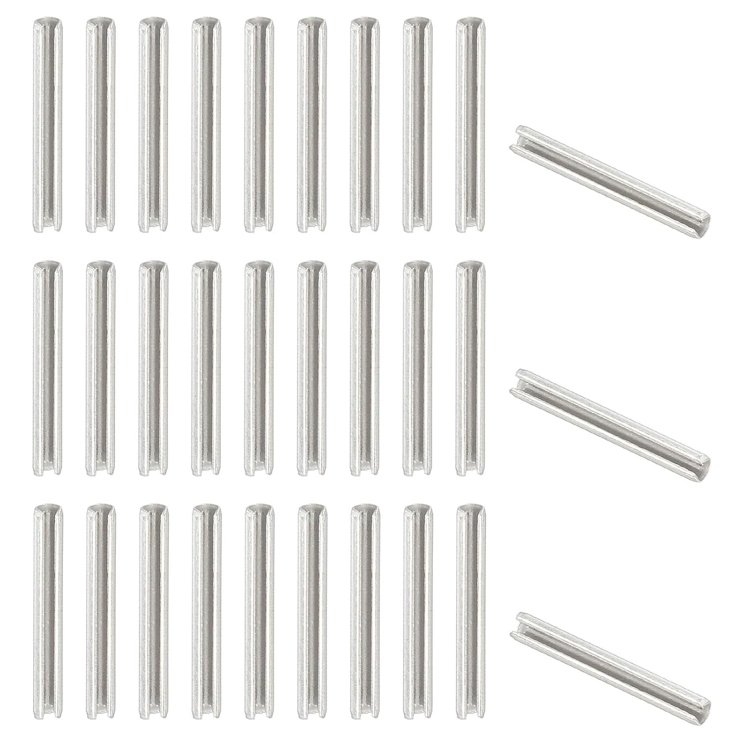 Durable 3/32″ x 3/4″ Slotted Spring Pin Set – 50 Count for Home and Auto Fixes
