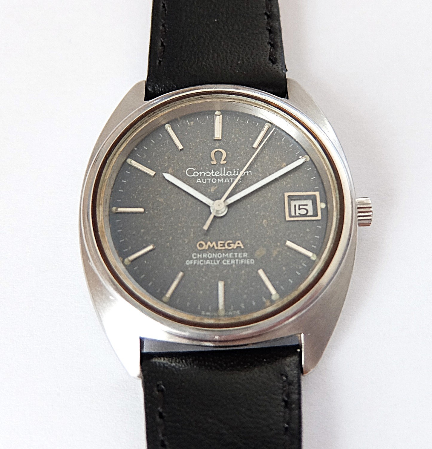 1973 OMEGA CONSTELLATION AUTOMATIC 23 JEWELS MANS WRIST WATCH WORKING