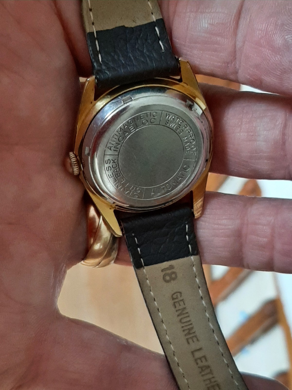 Vintage Swiss Made Ramona 25J Automatic Gents Watch -Running Well/VGC For Age