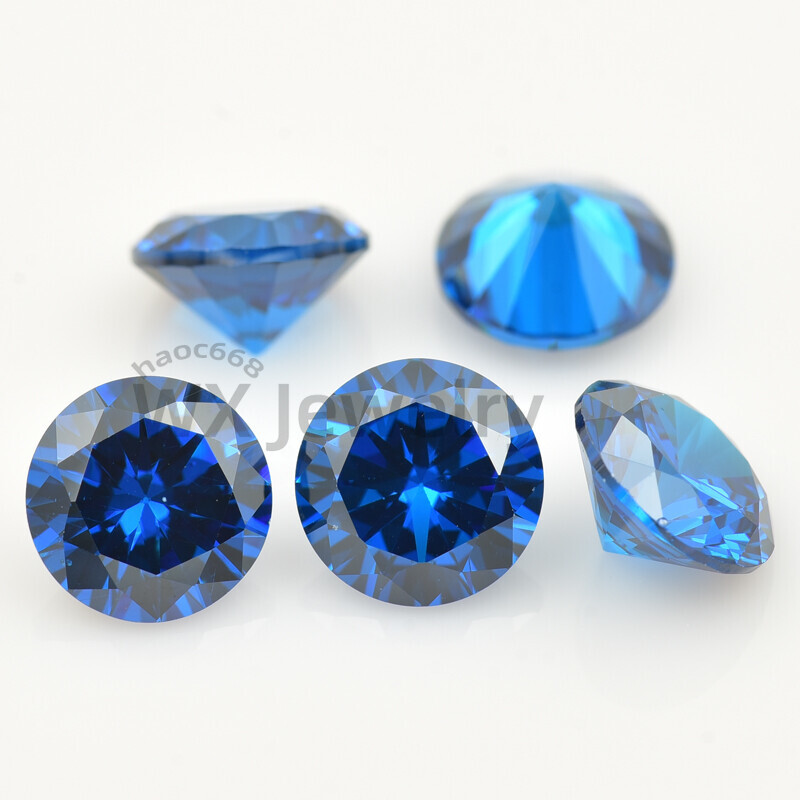 1000pcs 0.8~3.5mm Round Loose CZ Stone High Quality Cubic Zirconia Various Color