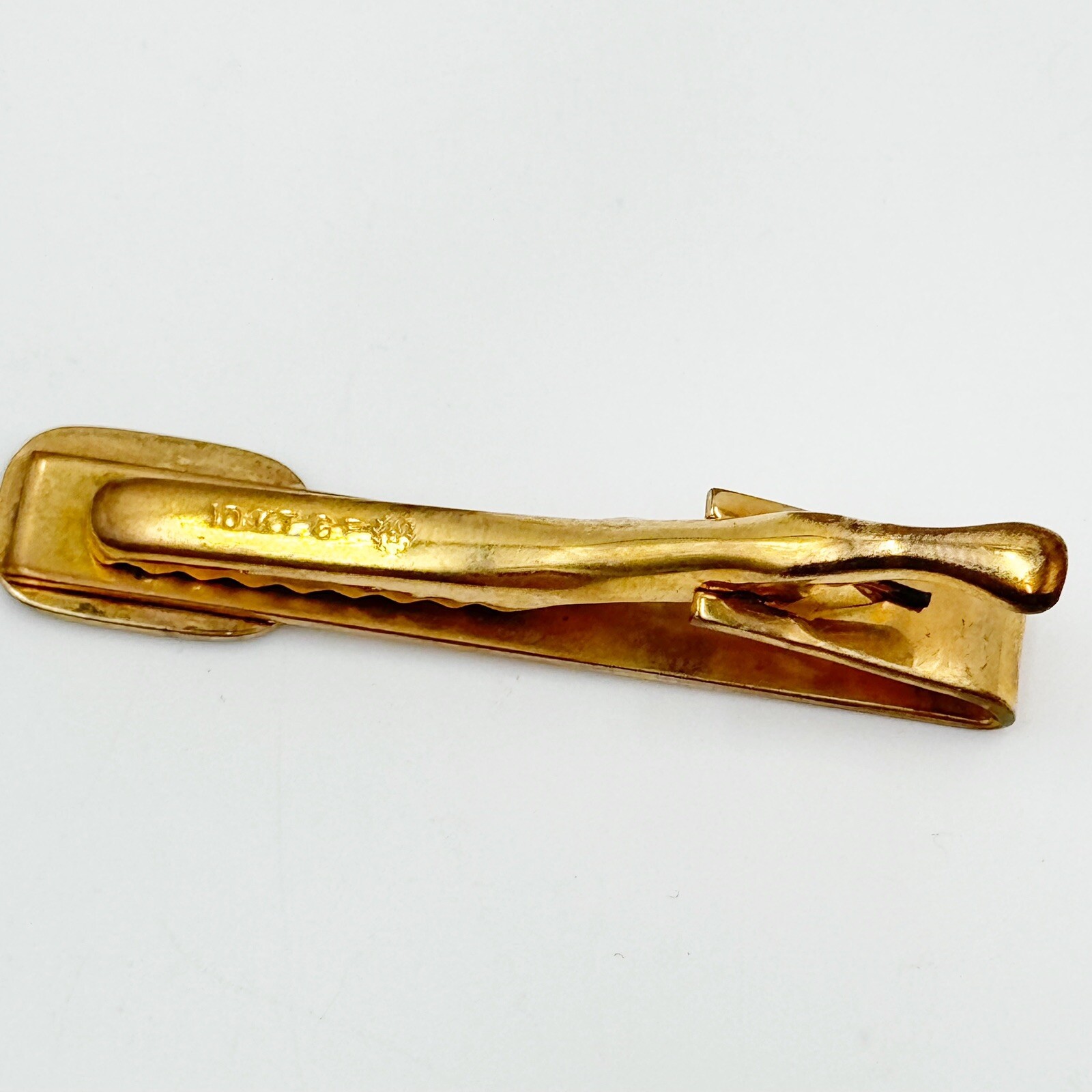 Vintage GTE 10k GF Tie Clip & Gold Tone Telephone Phone Tie Pins Clips Lot of 5