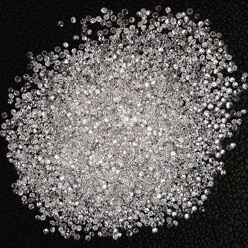WHITE DIAMOND 1.50 MM ROUND CUT ALL NATURAL SOLD PER STONE F-2107