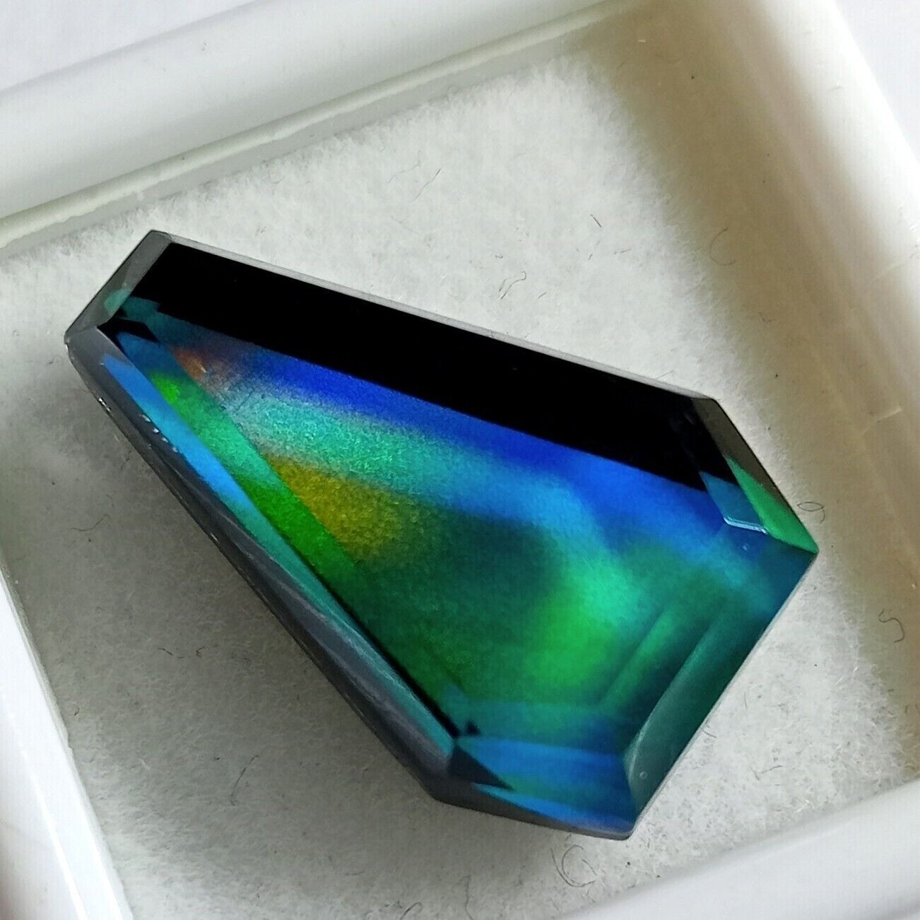 Fancy Cut Beautiful Natural Fire Opal Certified Loose Flawless Gemstone 9-10 Cts
