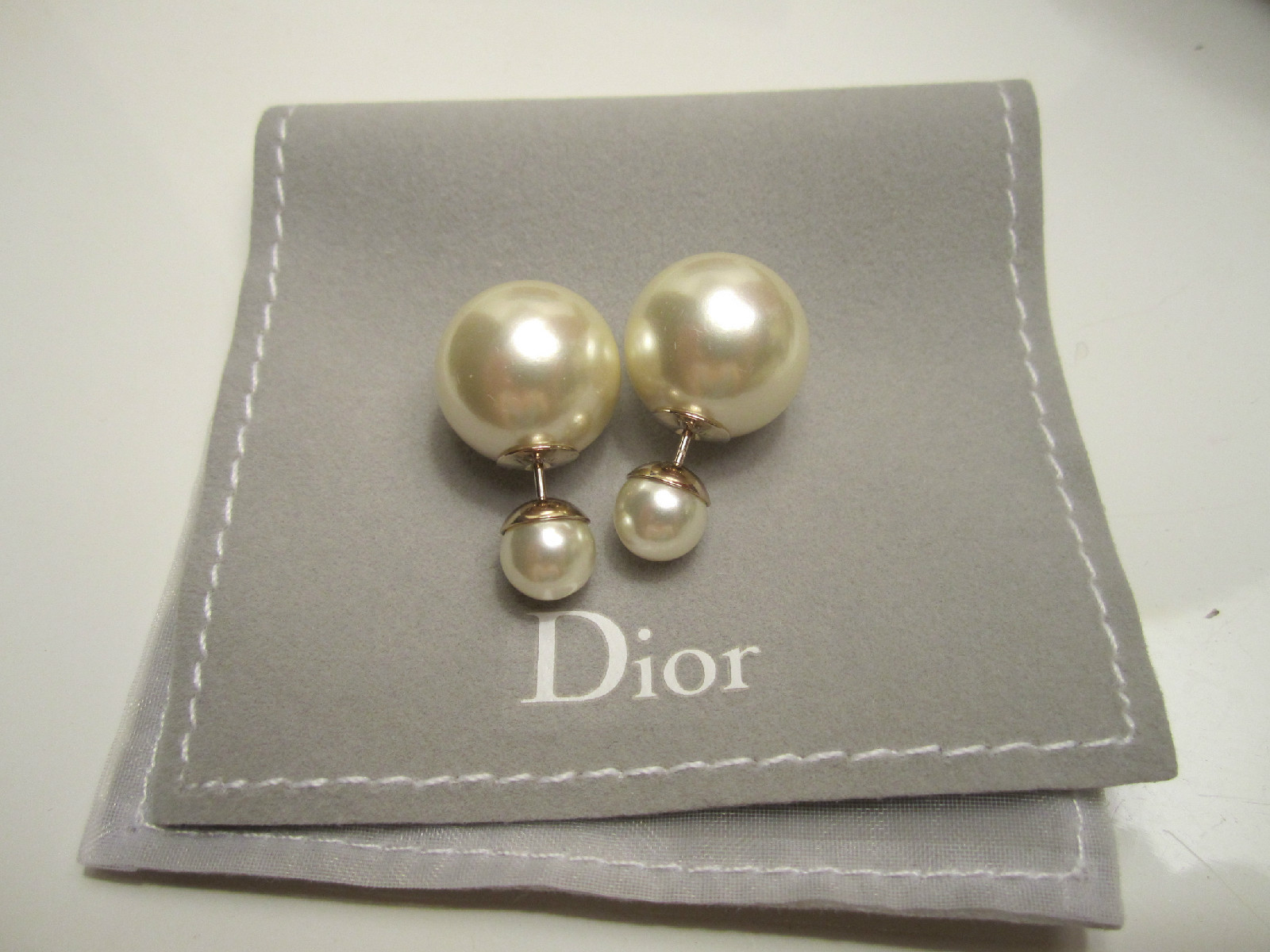 DIOR *New* 2025 TRIBAL Earrings PEARL – GUARANTEED AUTHENTIC