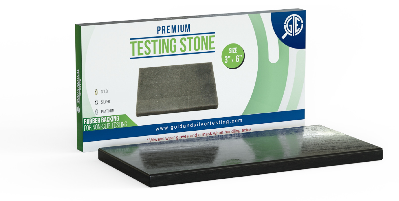JSP Gold Jewelry Testing 10K 14K 18K Test Acid Solutions GTE Neutralizer & Stone