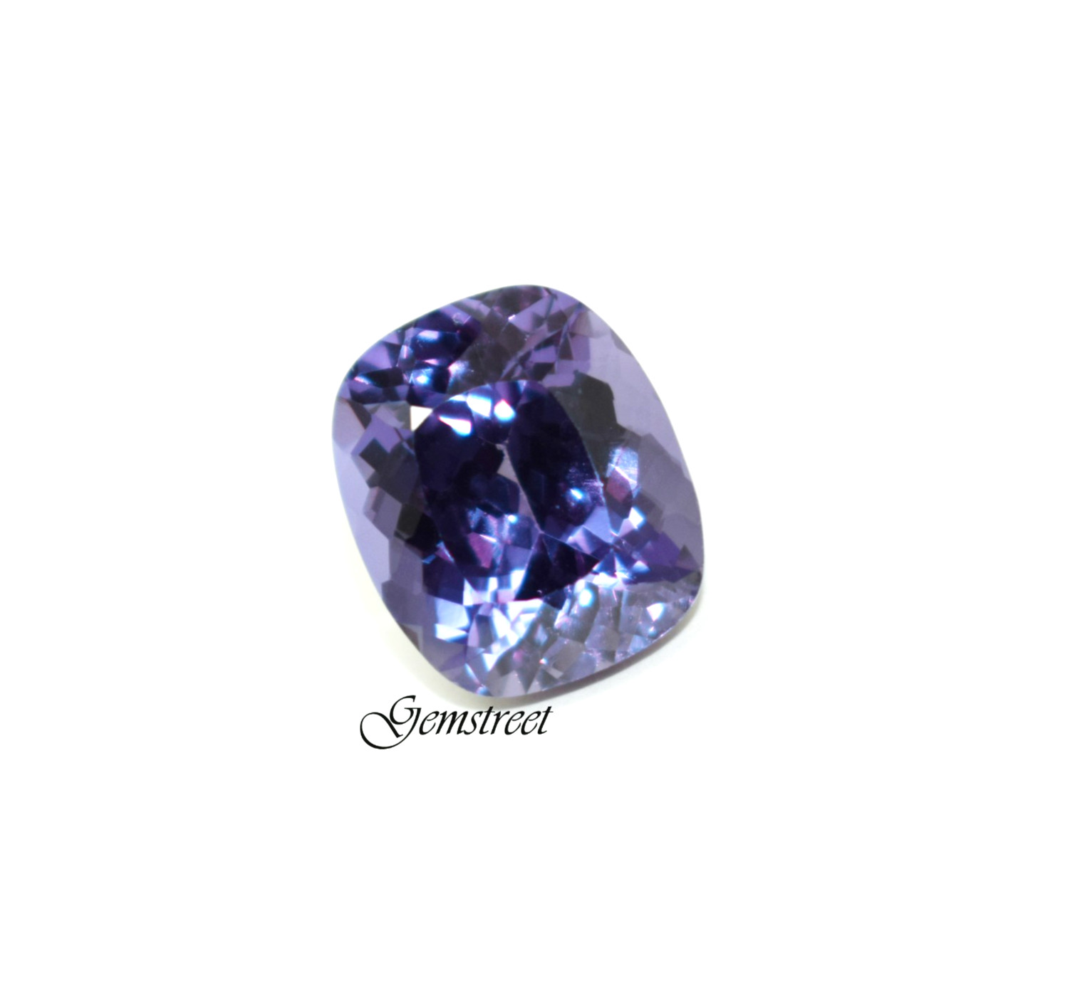 Certified 12 Ct Natural Alexandrite Long Cushion Cut Color Change Loose Gemstone