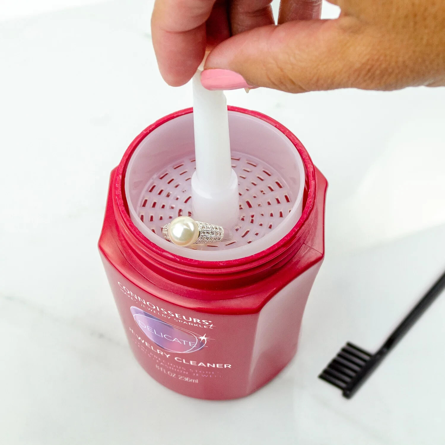 CONNOISSEURS All-Purpose Jewelry Cleaning Kit Tarnish Cleaner W/ Polishing Cloth