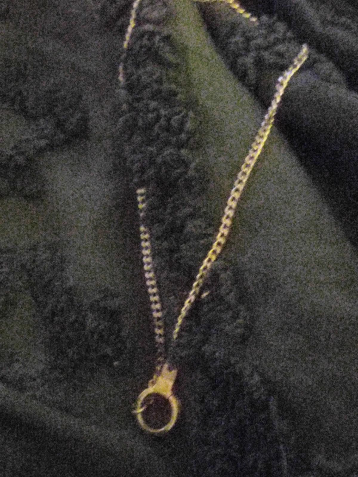 air & anchor cuff keeper necklace