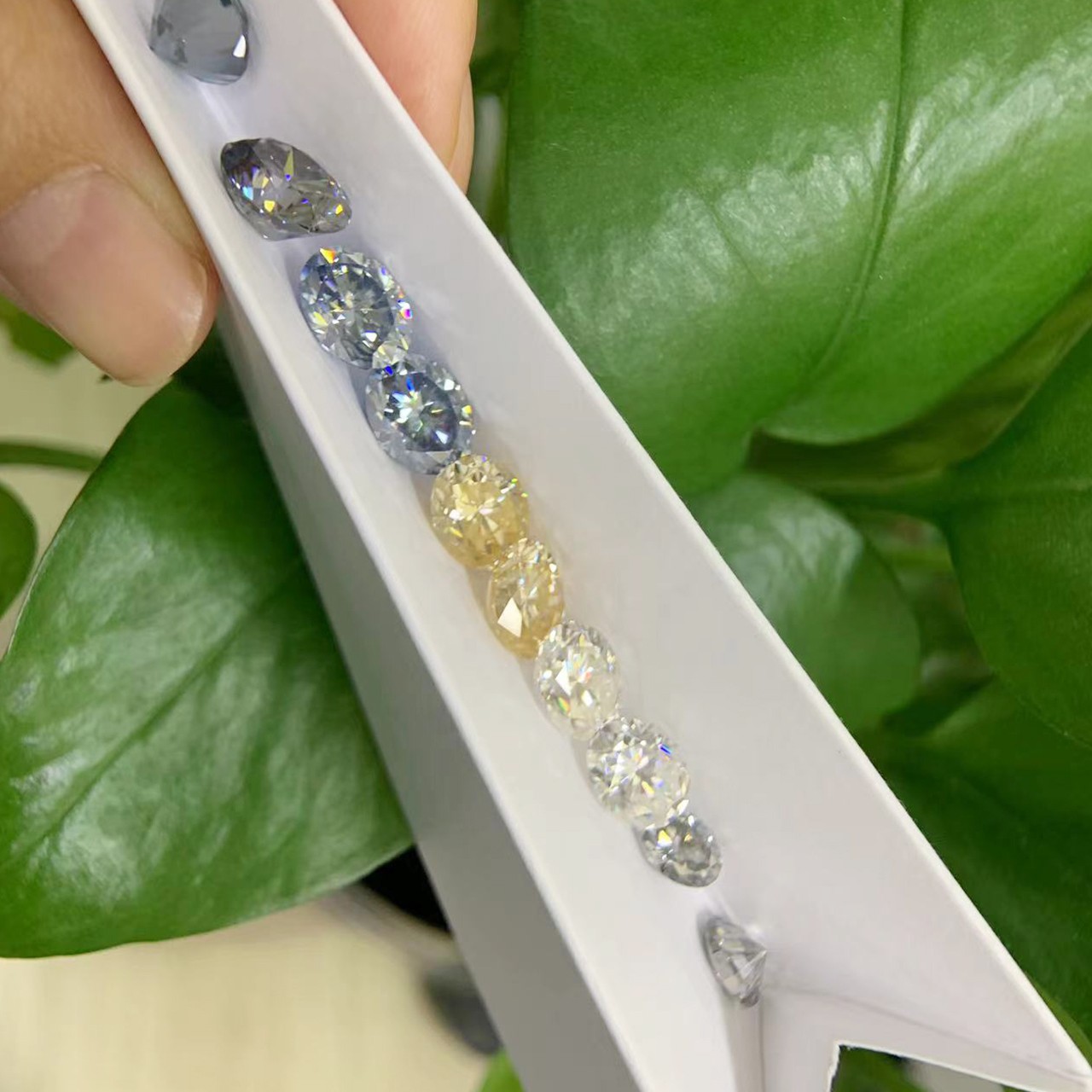 GRA Oval Cut 0.1-10ct D Color VVS1 Loose Moissanite Sparkling for Jewelry Making