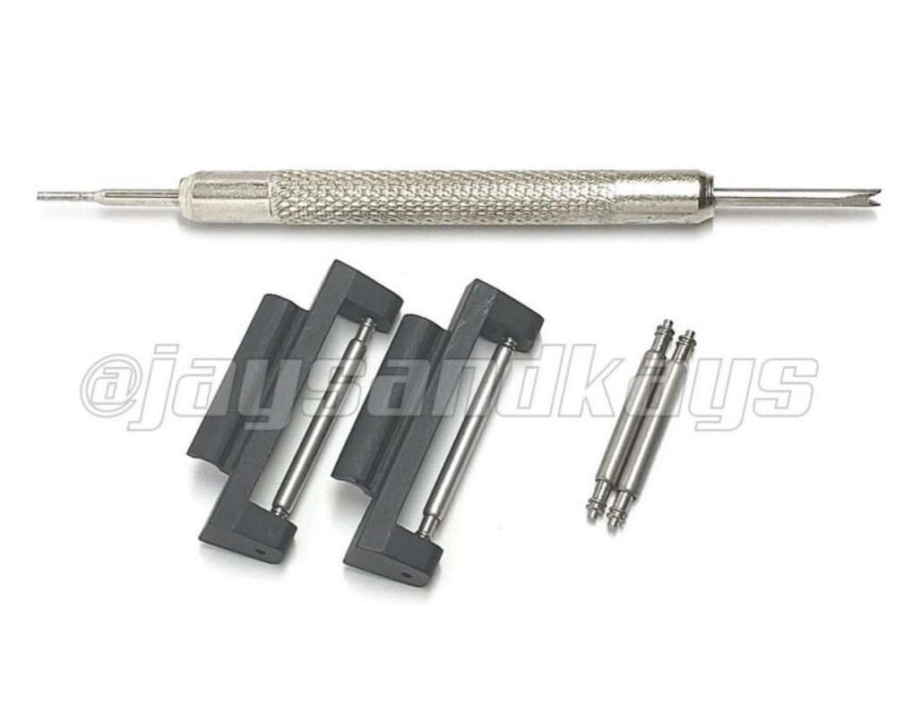 JaysAndKays® 18mm-Lug 24mm Strap Metal Adapters for Casio AE1500