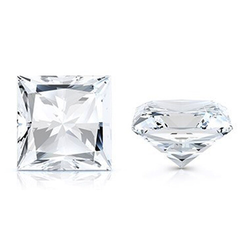 0.02 Carat Real 100% NATURAL Loose Princess Diamond White Color (0.015- 0.02 Ct)