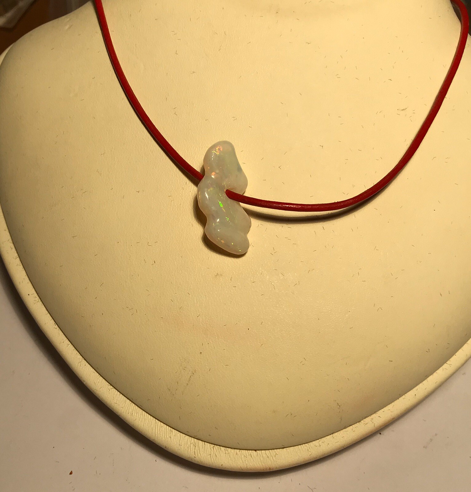 Solid Freeform Opal pendant