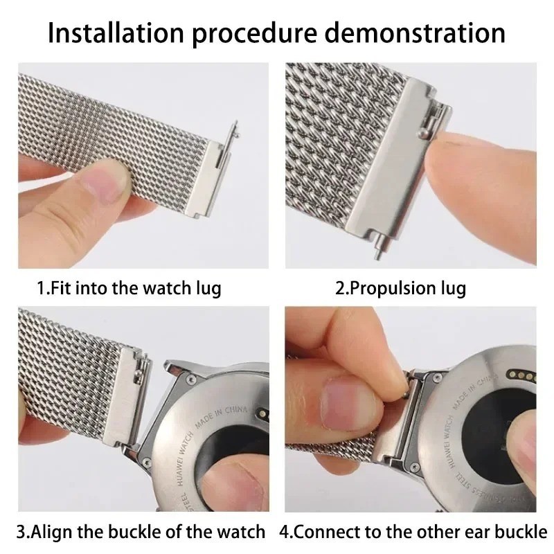 Quick Release Spring Bar Stainless Steel Watch Band Pin Bar 14 16 18mm 20mm 22mm