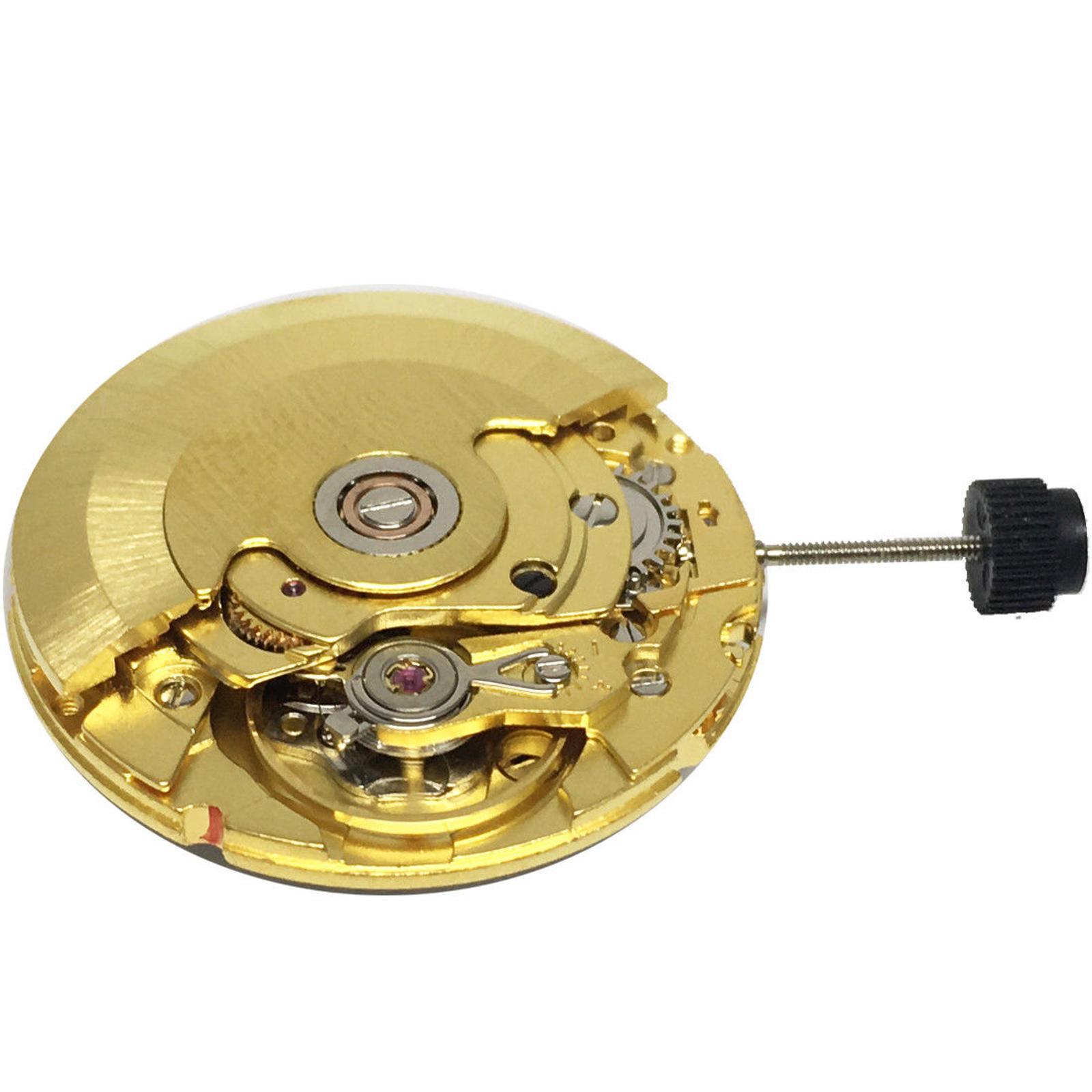 White/Gold Retro Clone 25 Jewels Automatic Watch Movement For ETA 2824 2824-2 B