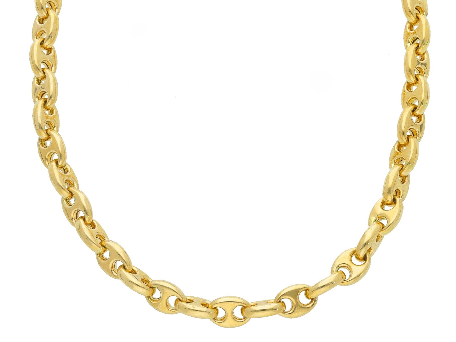 18k Yellow Gold Chain 5mm, 23.6″