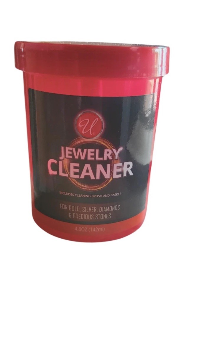 Jewelry Cleaner Solution Cleans all Jewelry Gold Silver & Diamonds